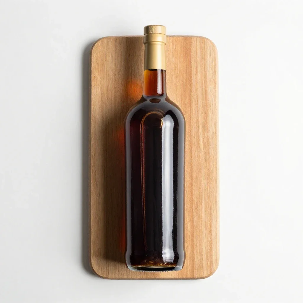 Sweet vermouth isolated on a white background