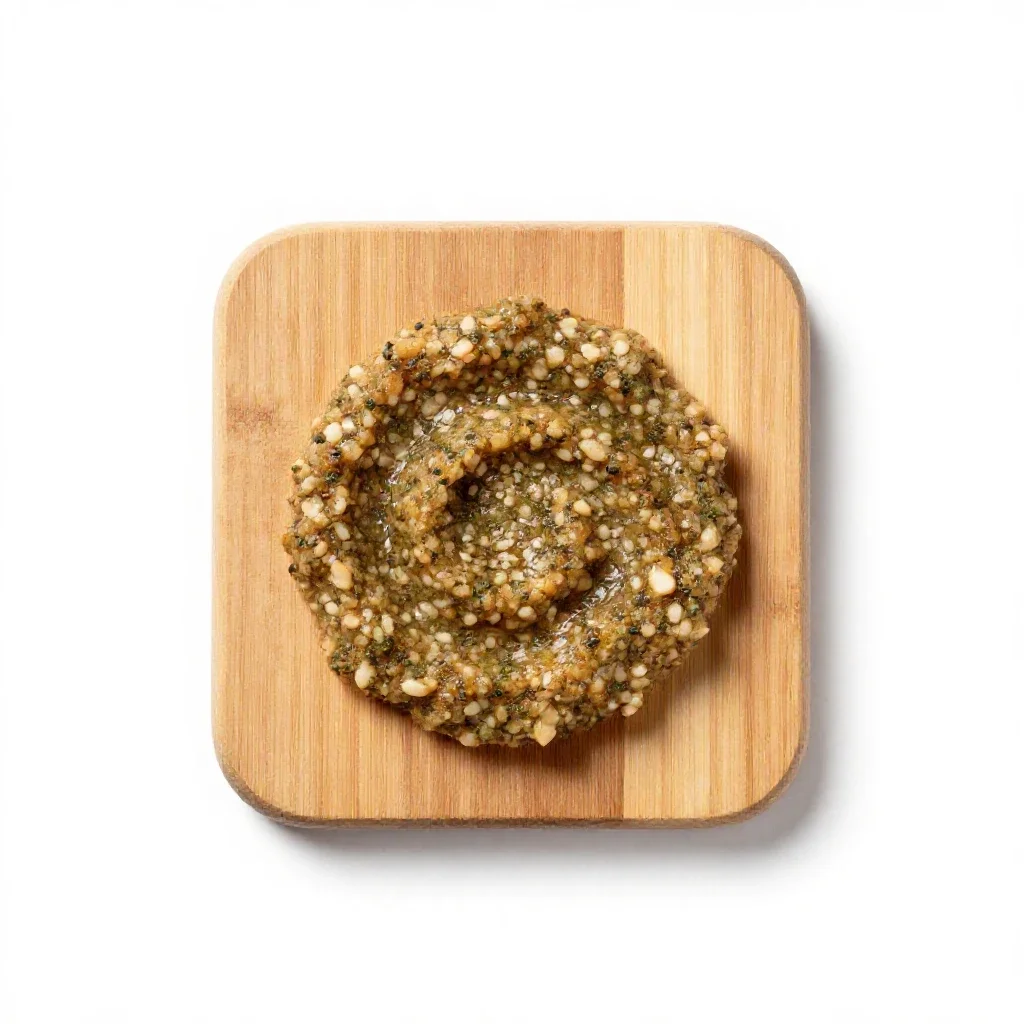 Tapenade isolated on a white background