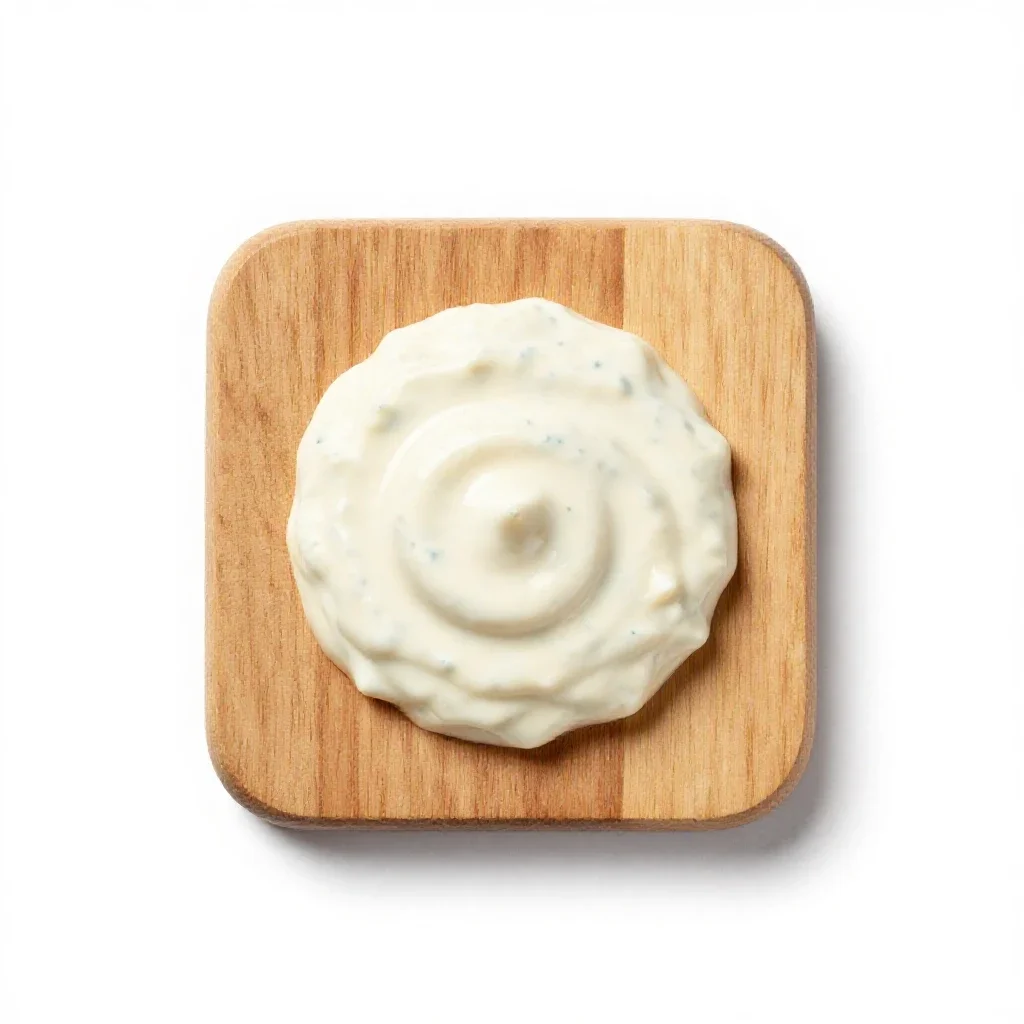 Tartare sauce isolated on a white background
