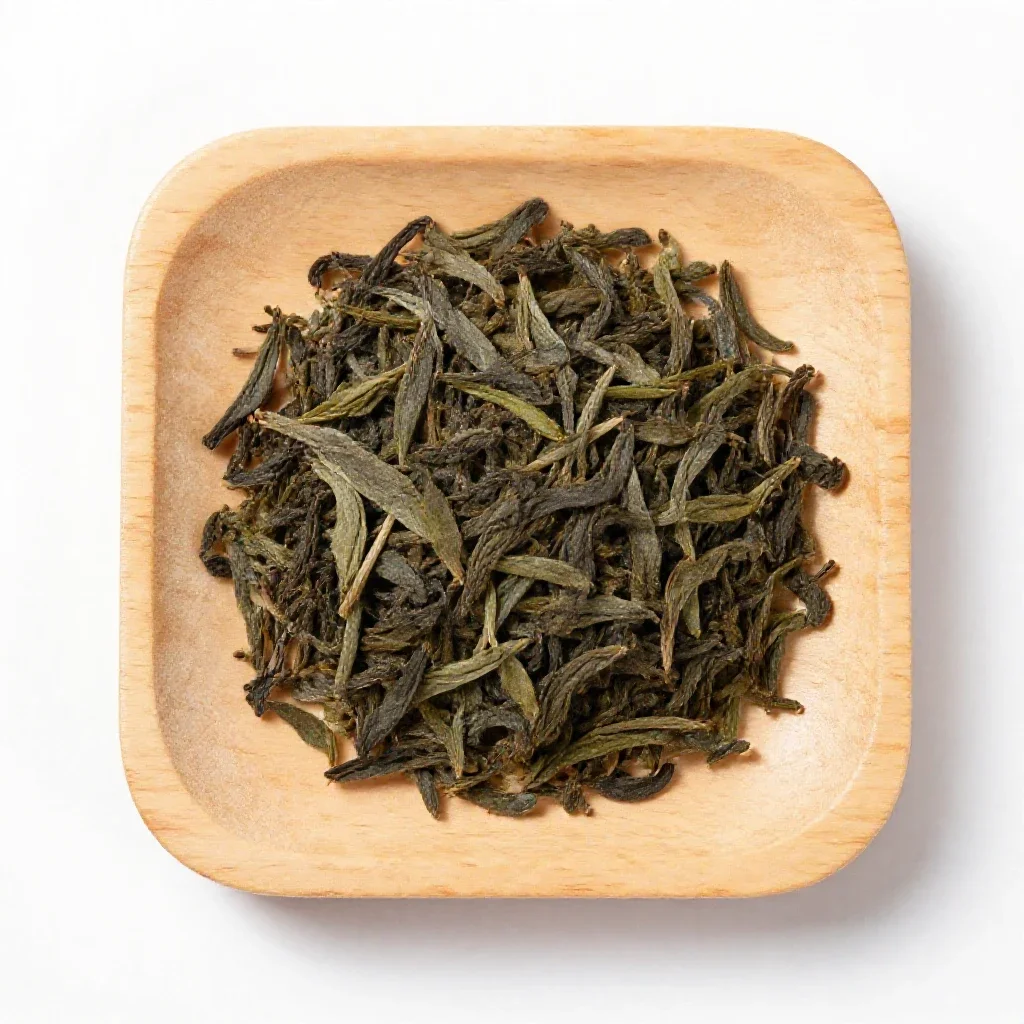 Tea-like drink isolated on a white background