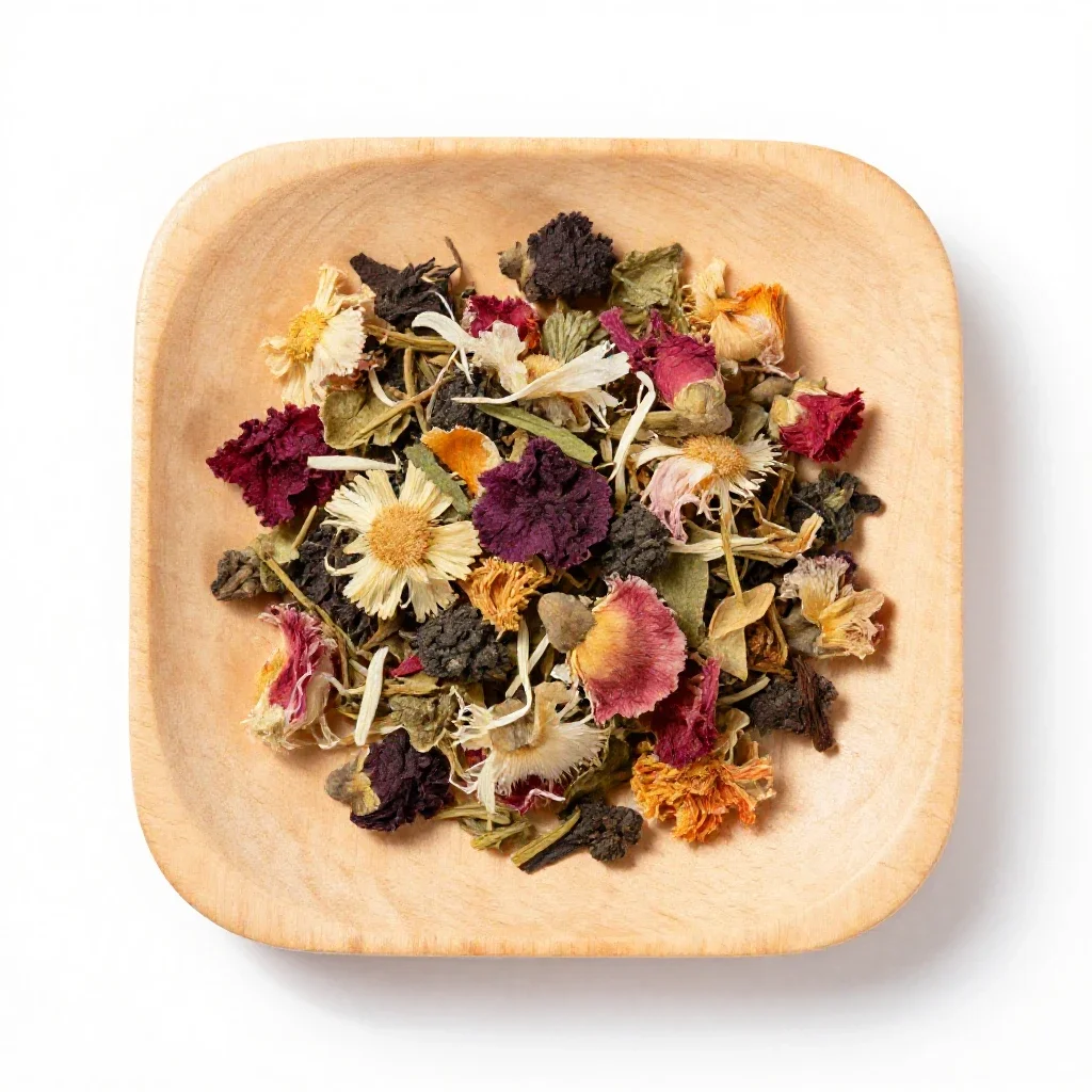 Tisane isolated on a white background