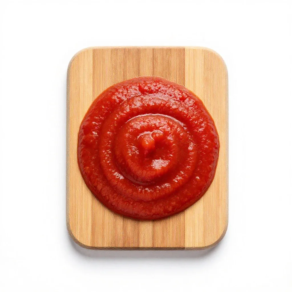 Tomato sauce isolated on a white background