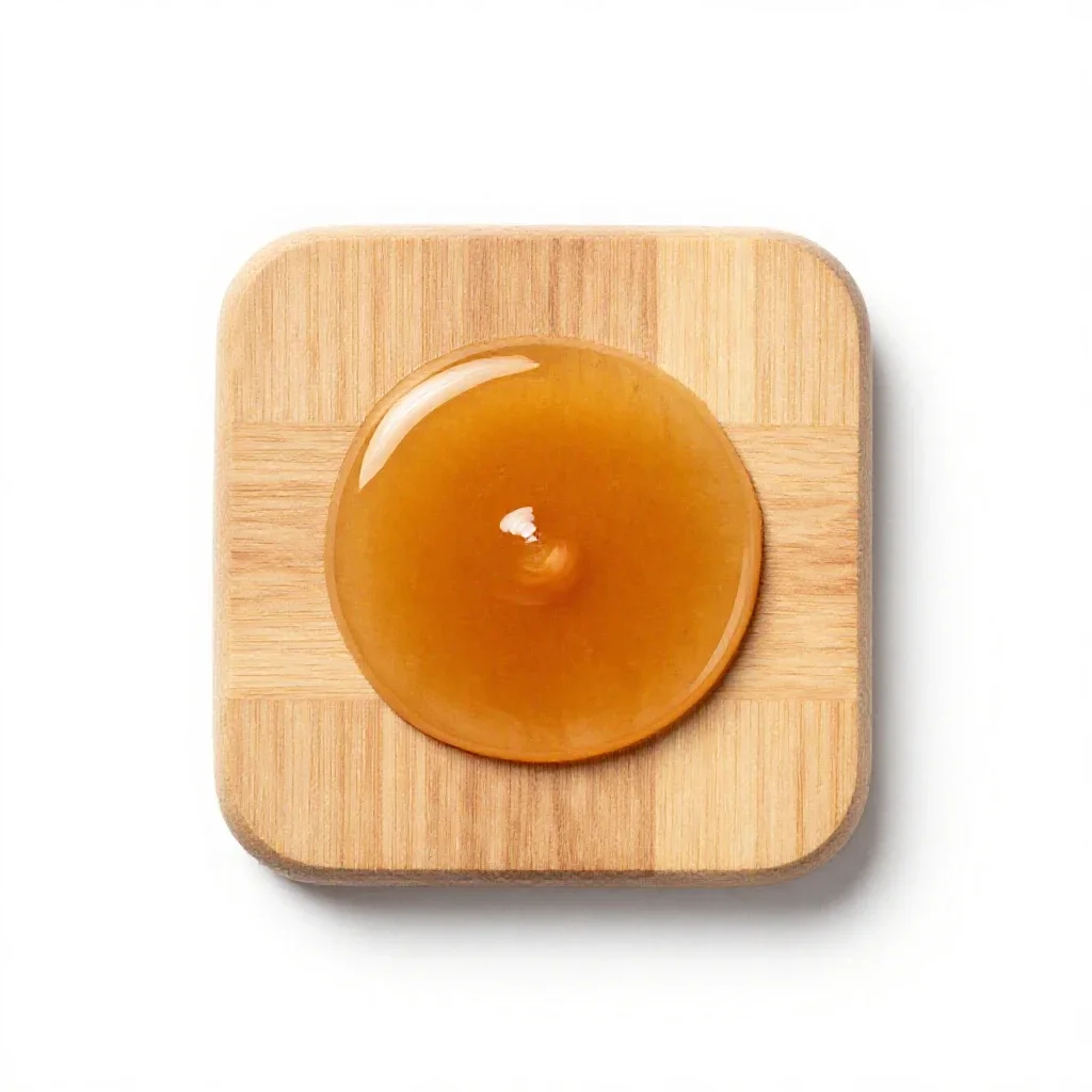 Treacle isolated on a white background