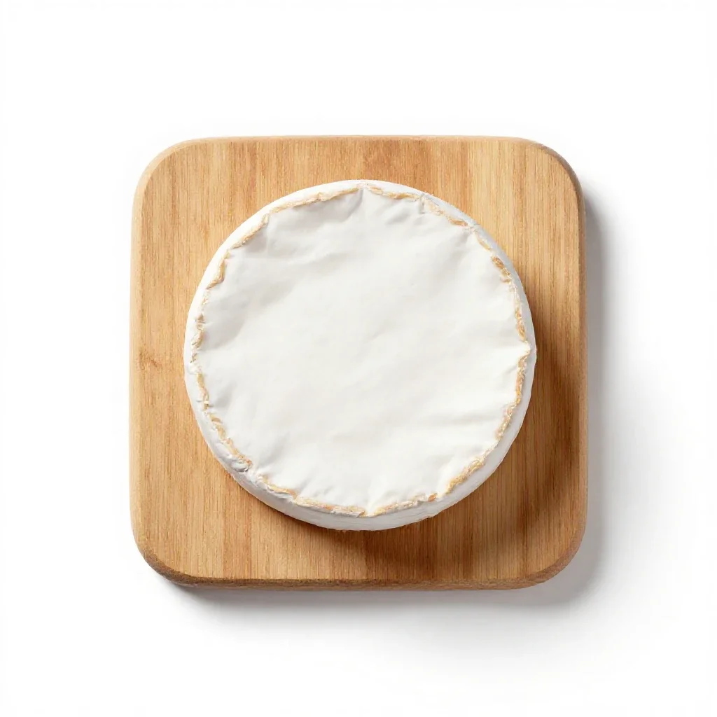 Triple cream isolated on a white background