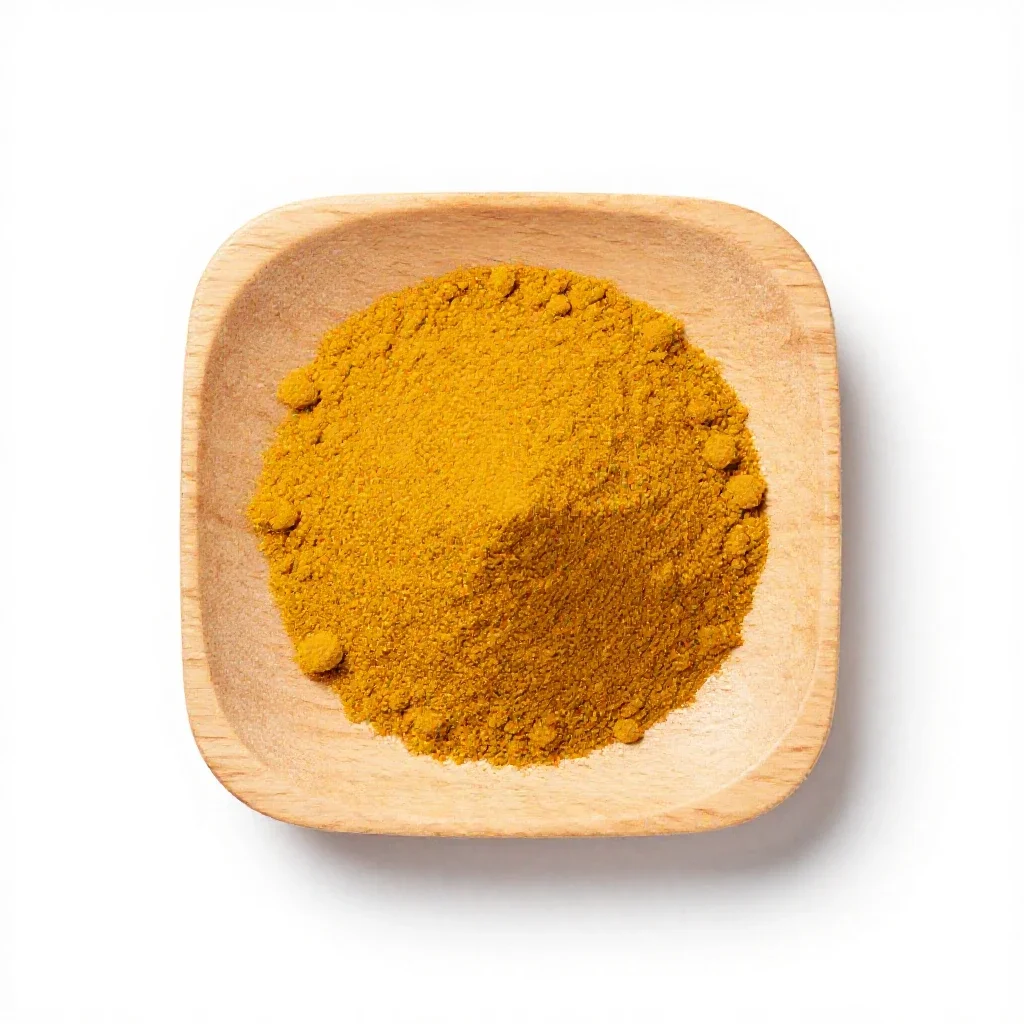 Turmeric isolated on a white background