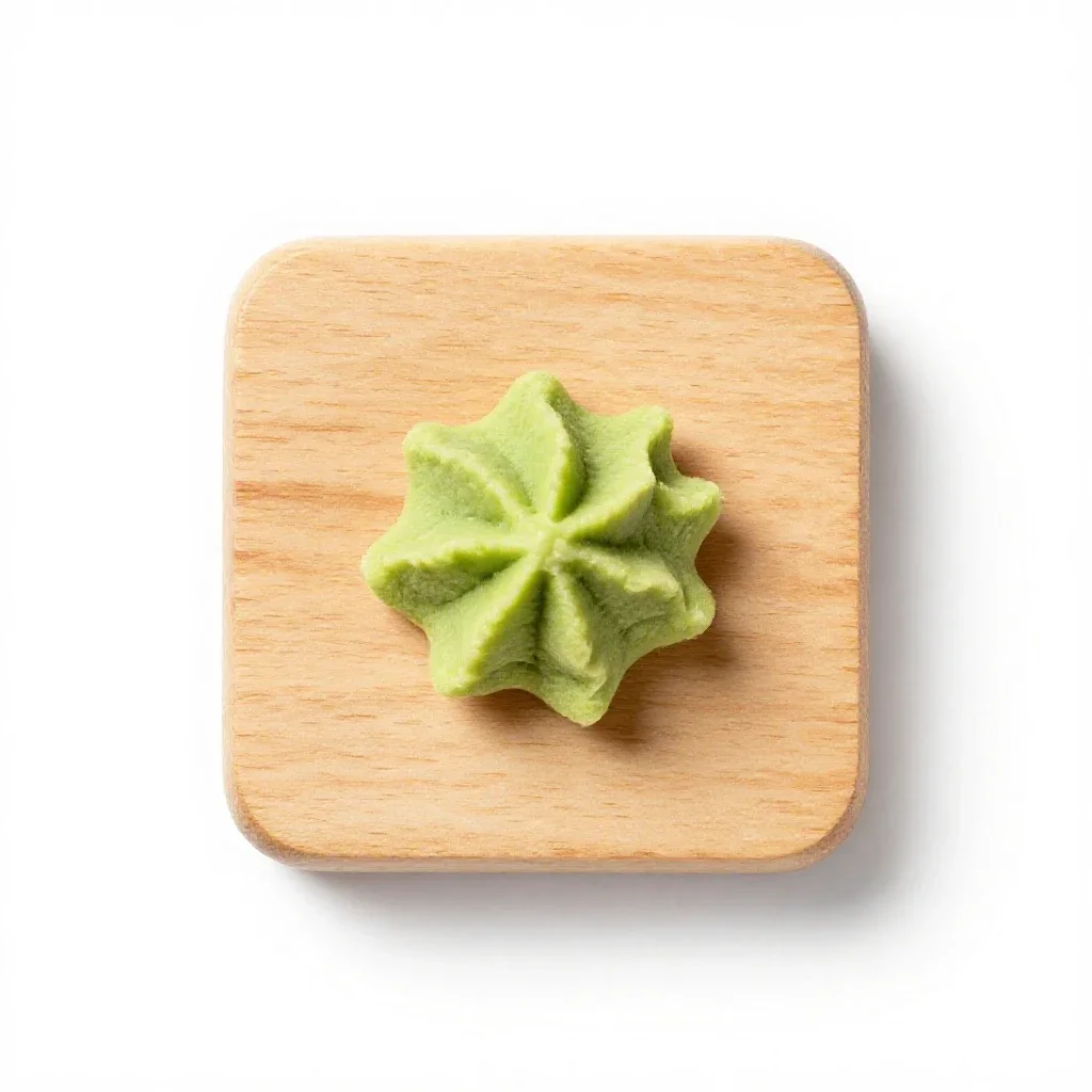 Wasabi isolated on a white background