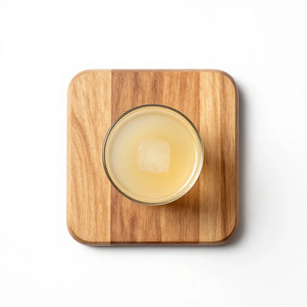 Whiskey sour isolated on a white background