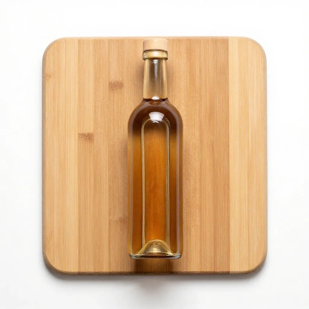 Wine vinegar isolated on a white background