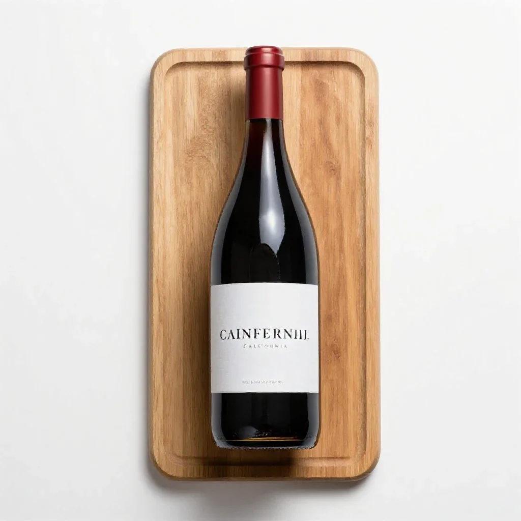 Zinfandel isolated on a white background