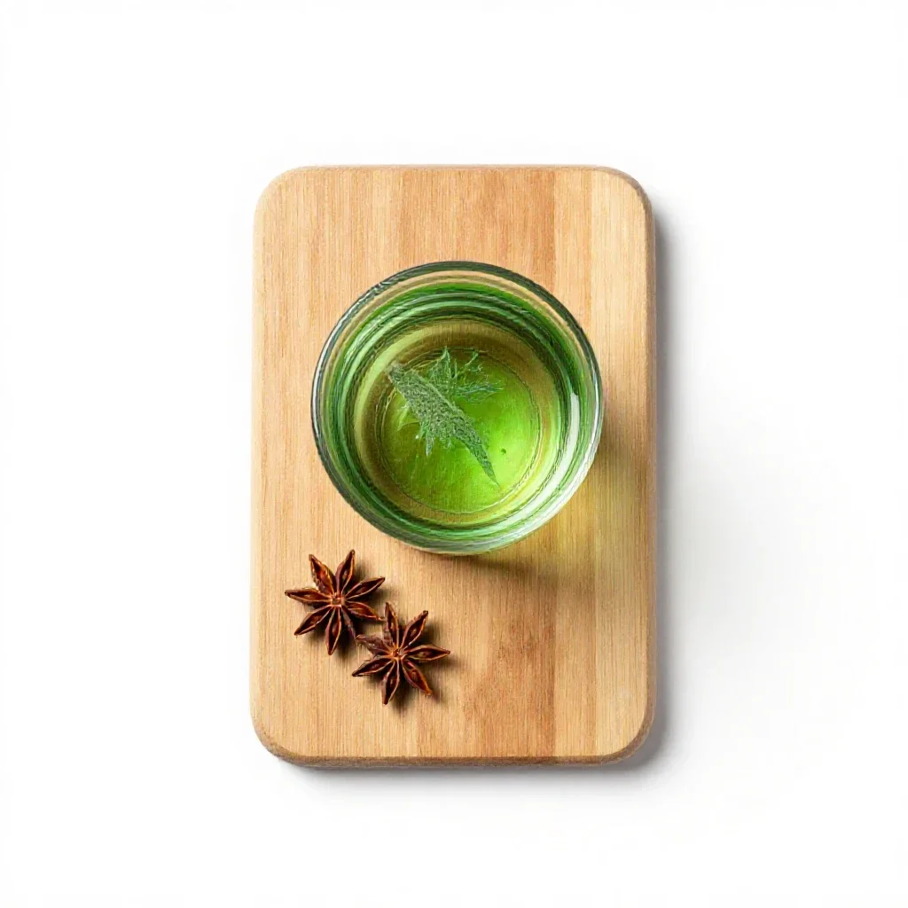 Absinth isolated on a white background