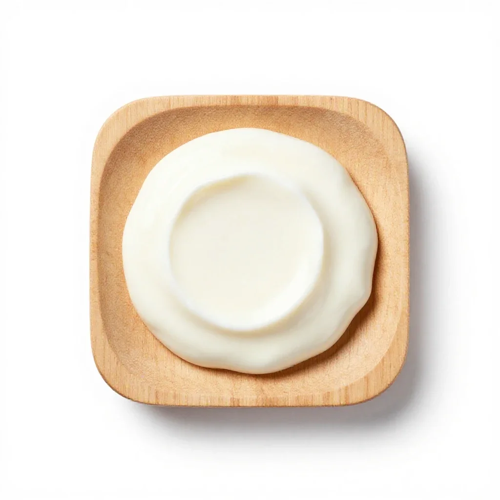 Acidophilus milk isolated on a white background