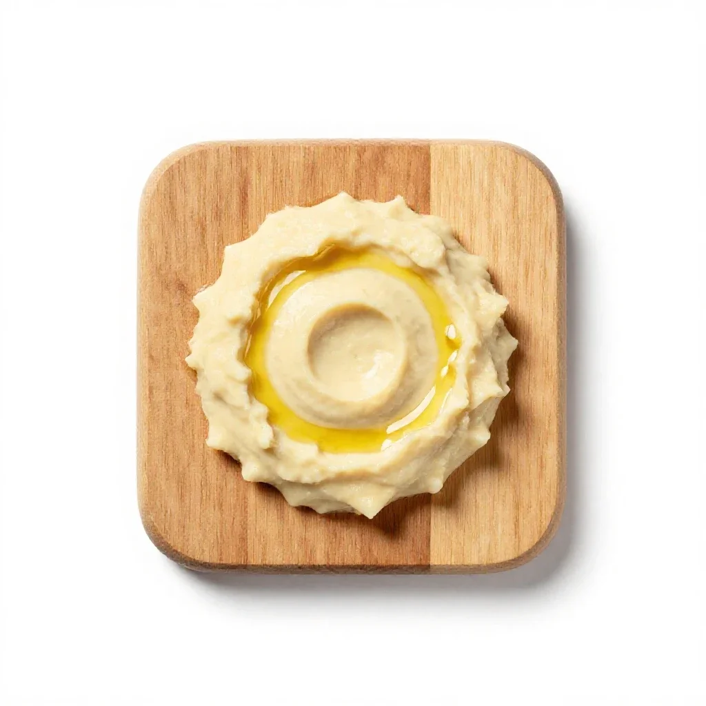 Anchovy dressing isolated on a white background