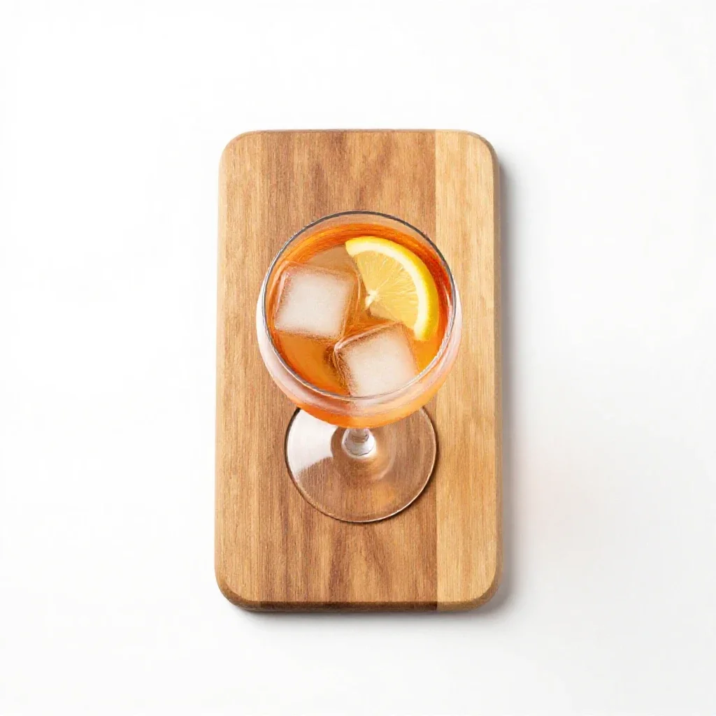Aperitif isolated on a white background