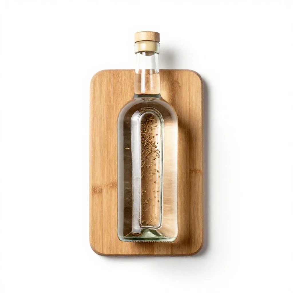 Aquavit isolated on a white background