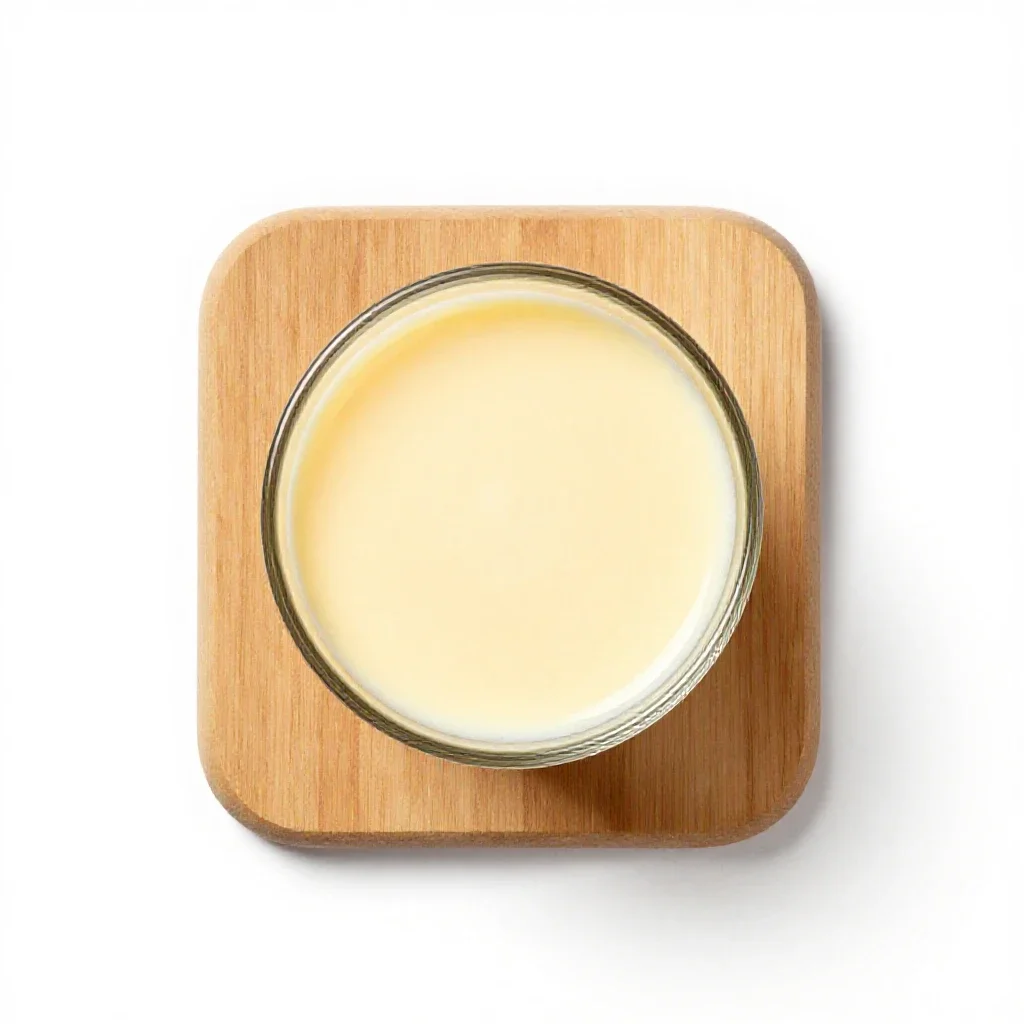 Eggnog isolated on a white background