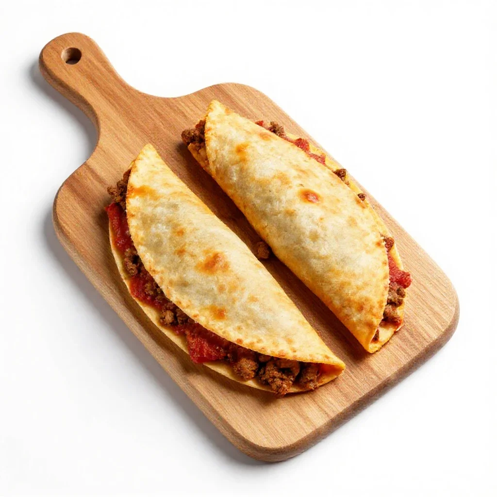 Enchilada isolated on a white background