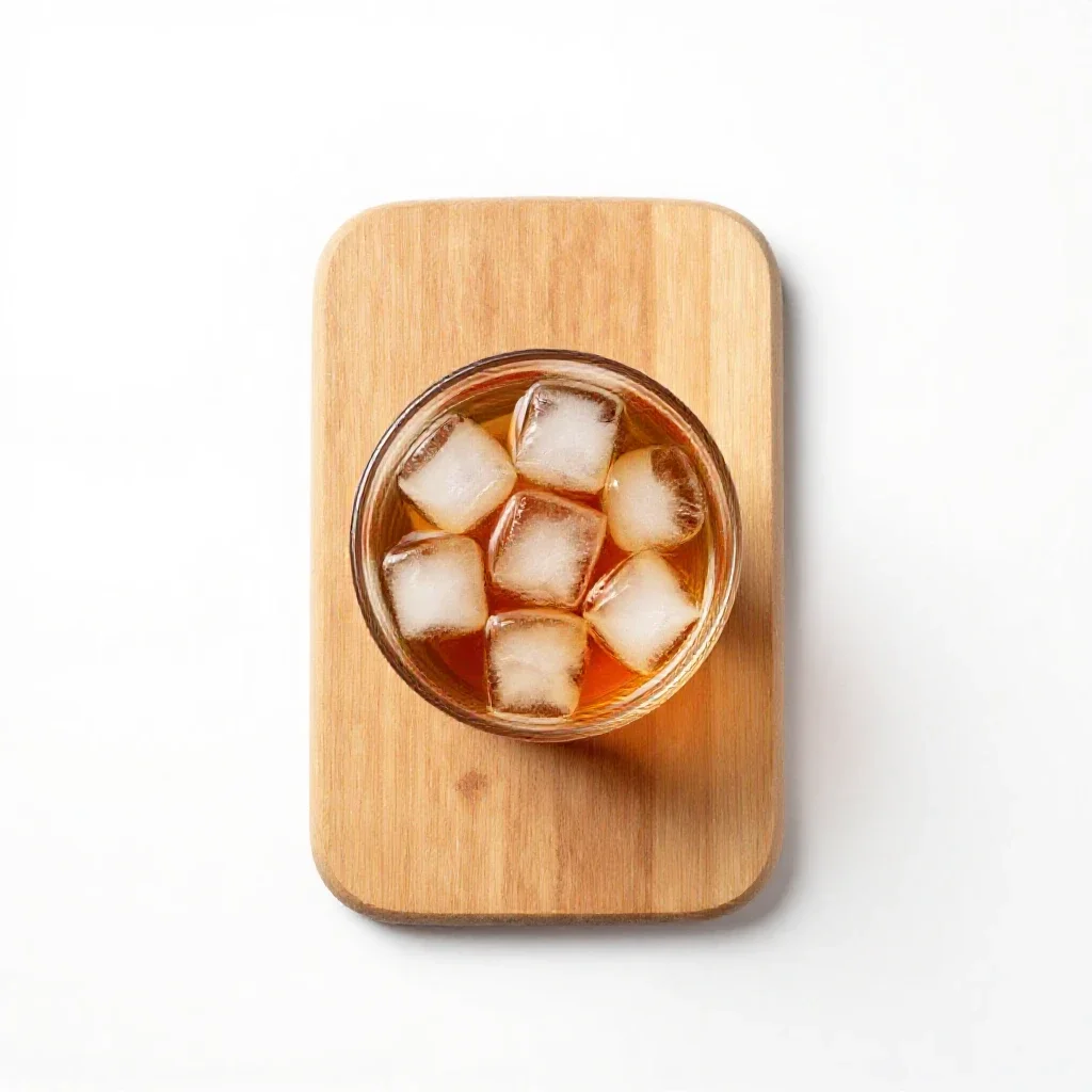 Ice tea isolated on a white background