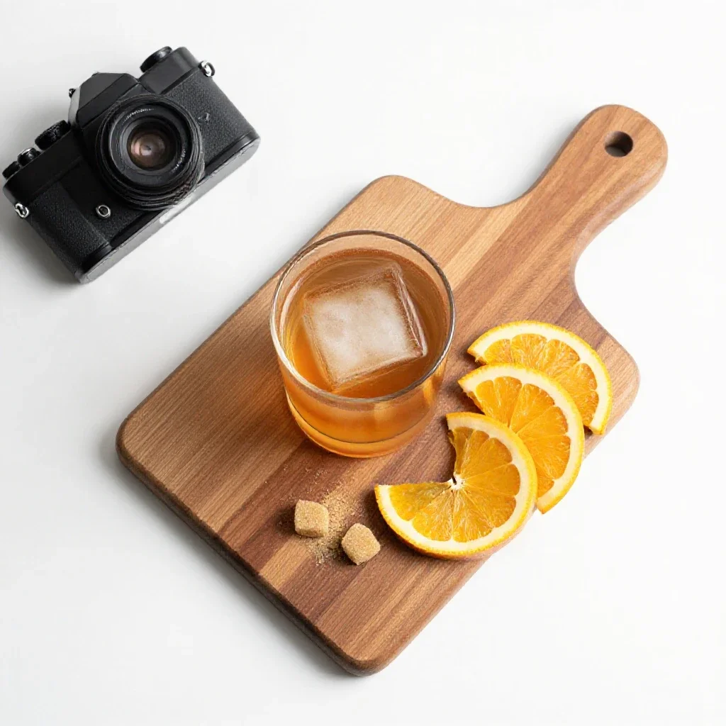 Old fashioned isolated on a white background