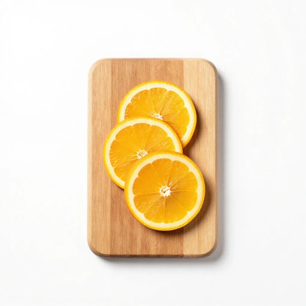 Orange liqueur isolated on a white background