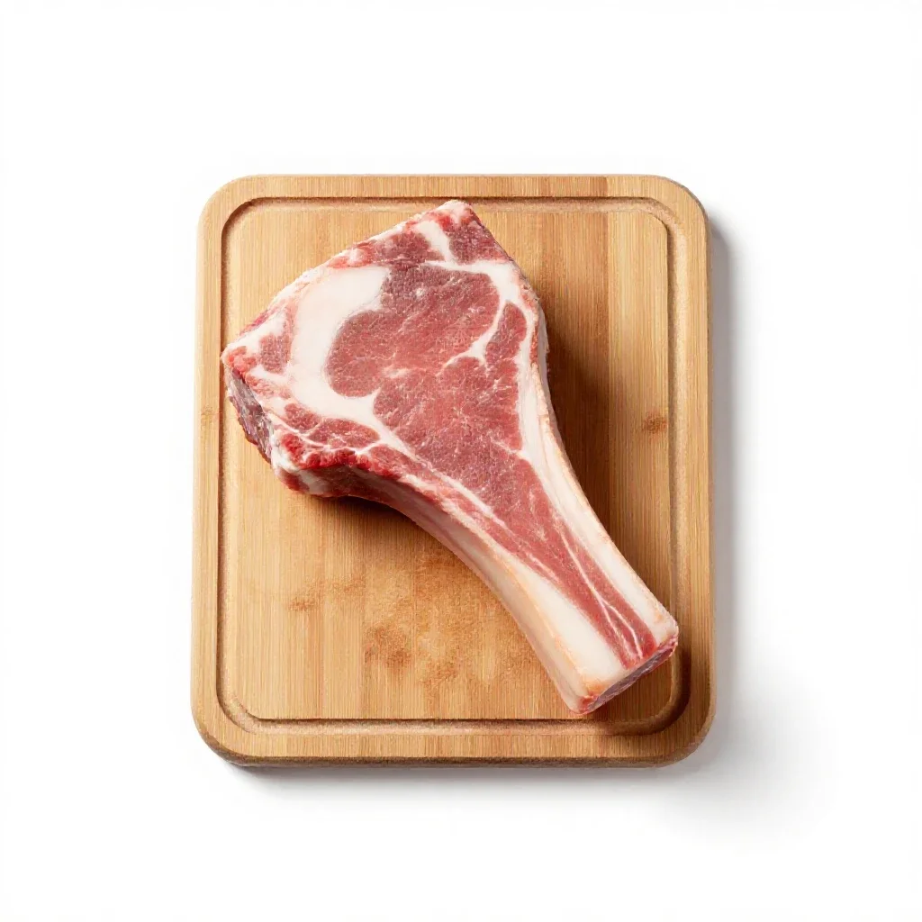 Osso buco isolated on a white background