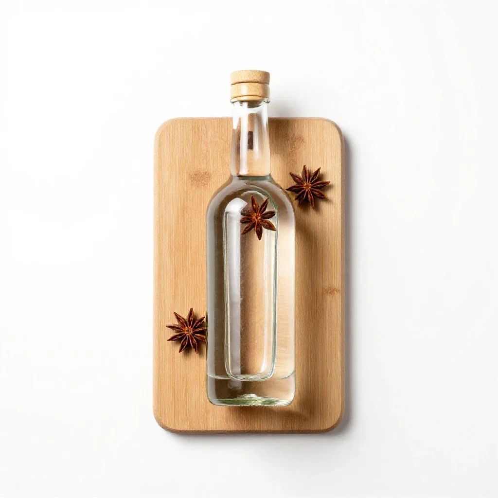 Ouzo isolated on a white background