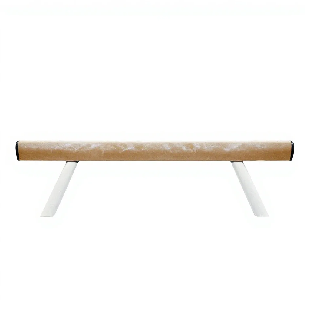 Balance beam isolated on a white background