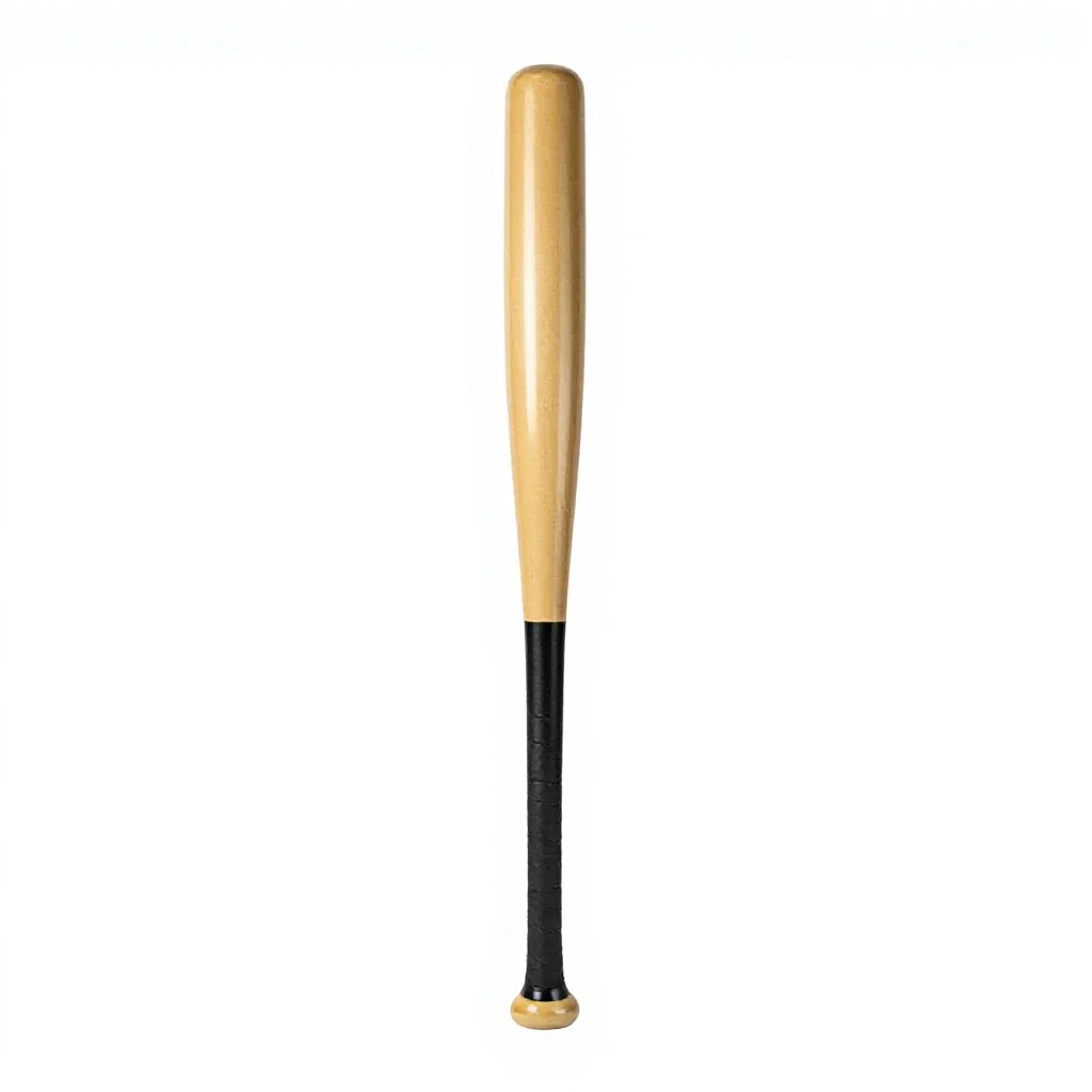 Baseball bat isolated on a white background