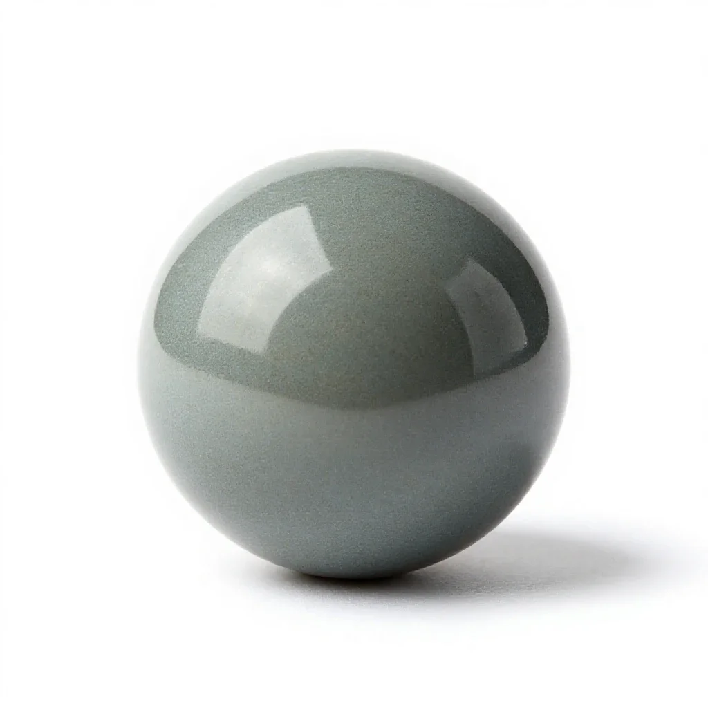 Billiard ball isolated on a white background