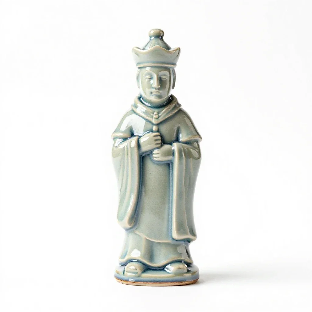 Bishop isolated on a white background