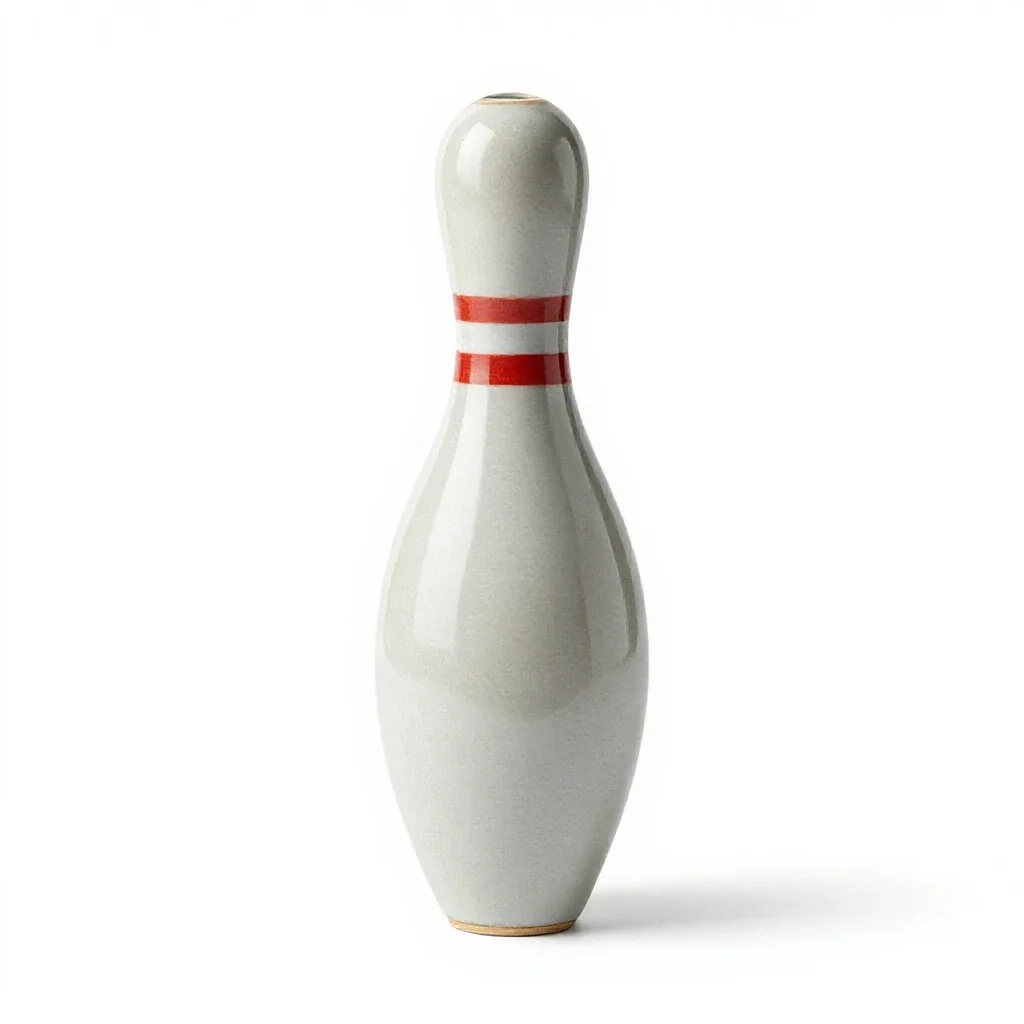 Candlepin isolated on a white background