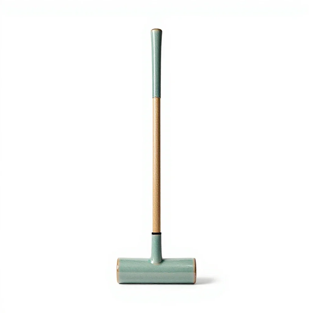 Croquet mallet isolated on a white background