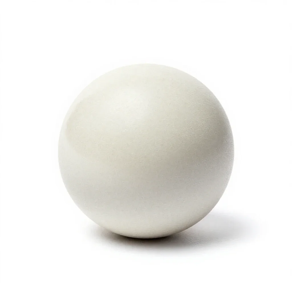 Field hockey ball isolated on a white background