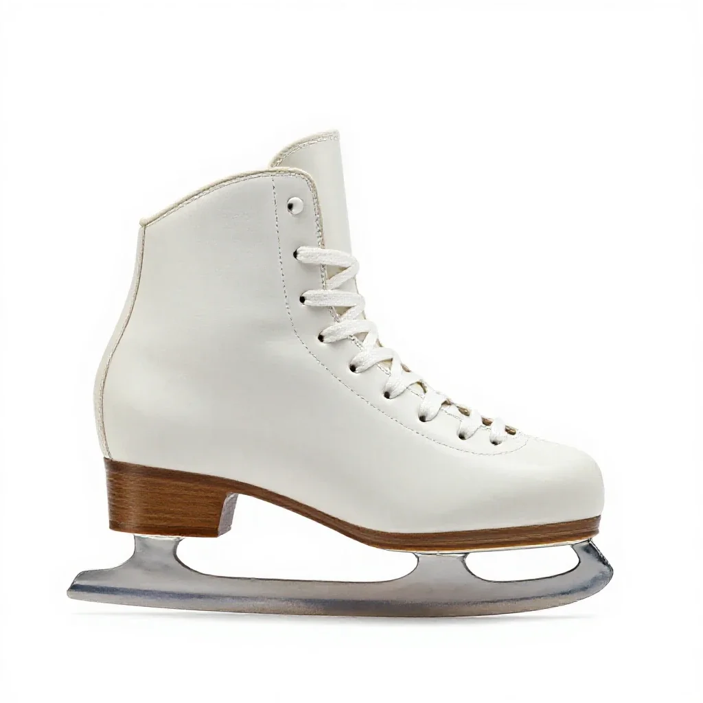 Figure skate isolated on a white background