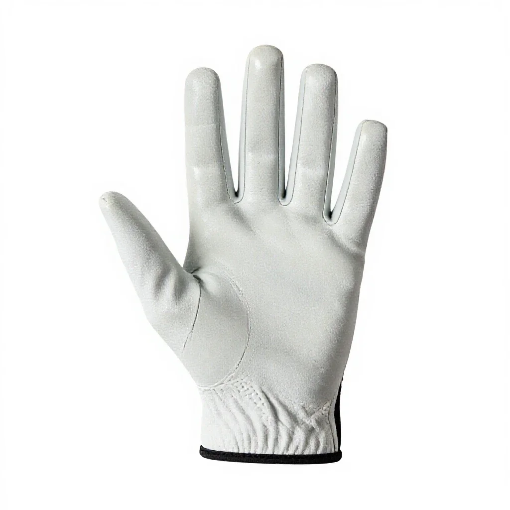 Golf glove isolated on a white background