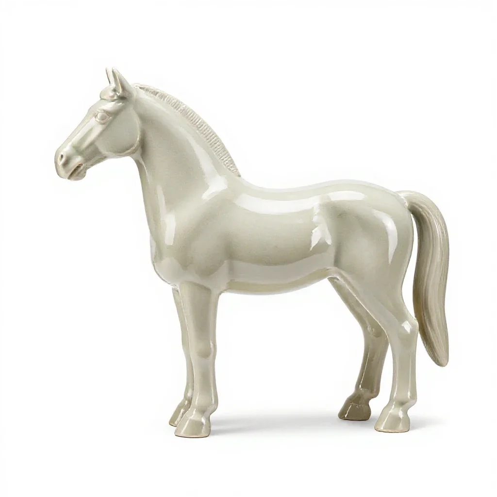 Horse isolated on a white background
