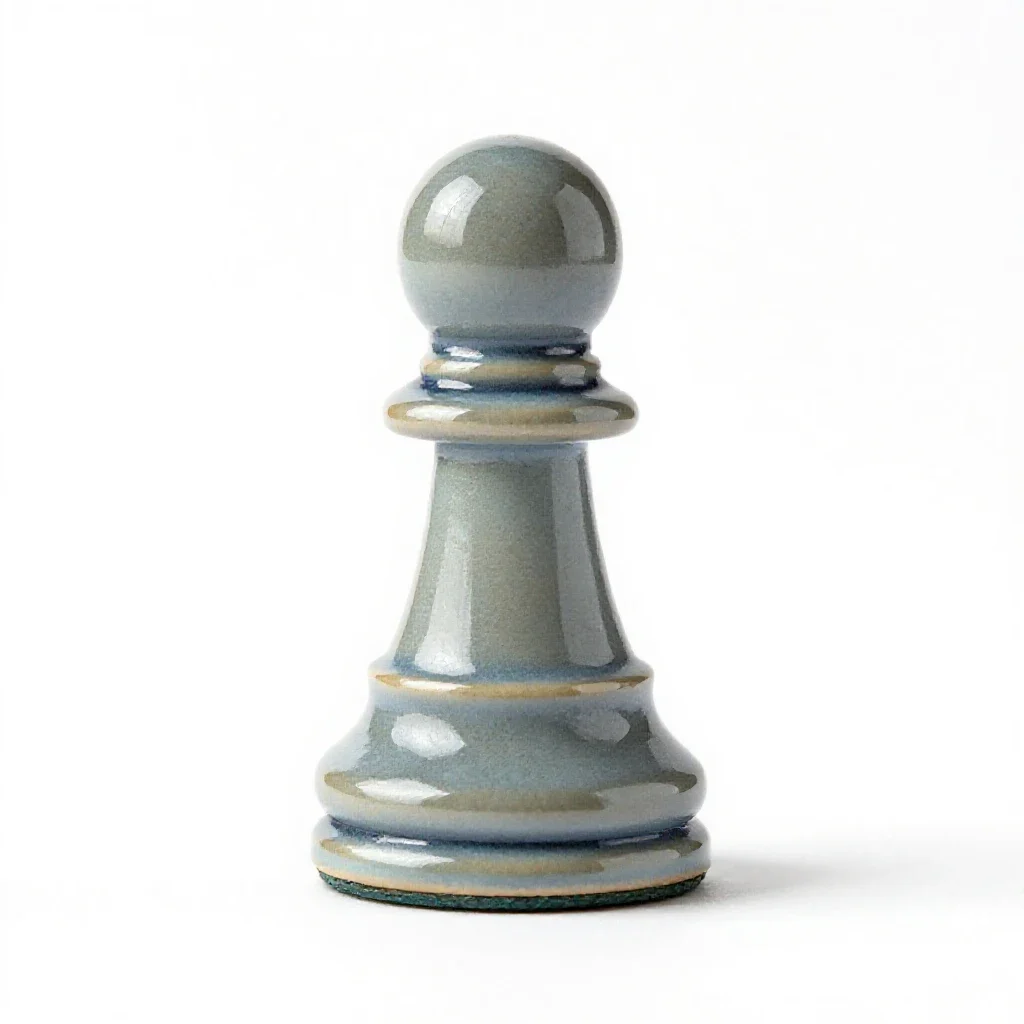 Pawn isolated on a white background