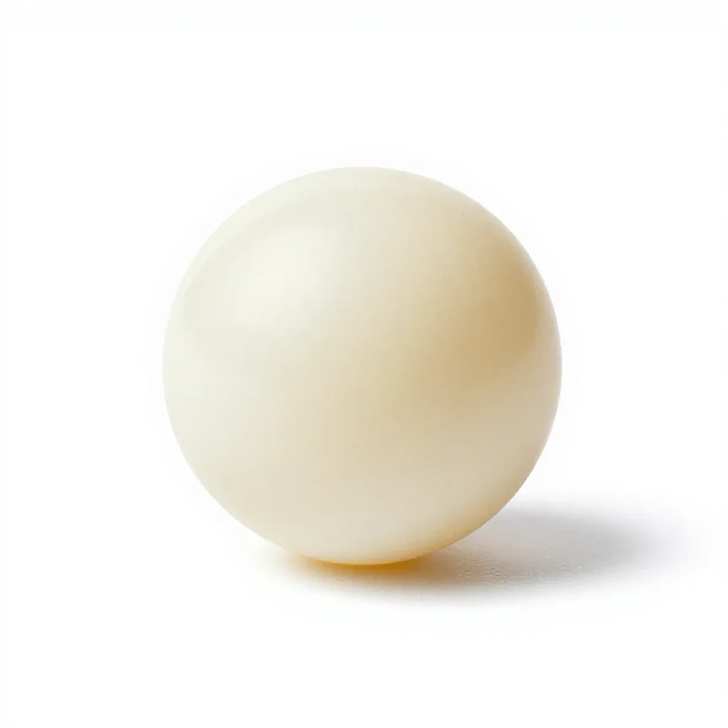 Ping-pong ball isolated on a white background