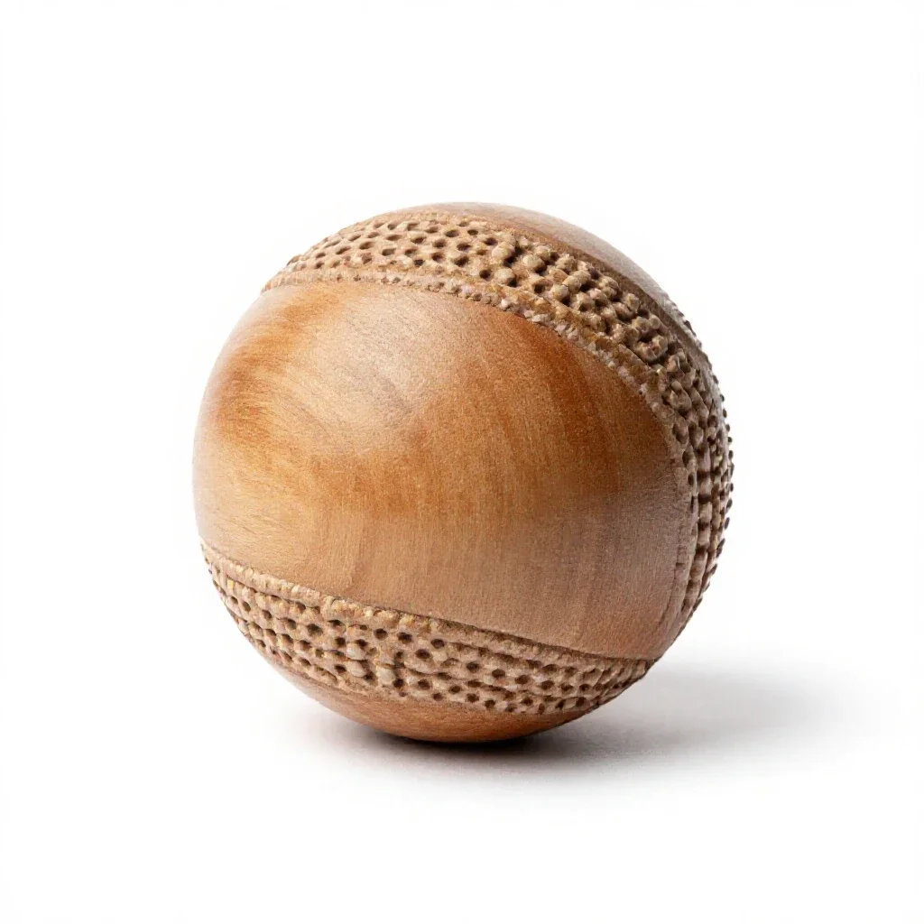 Polo ball isolated on a white background