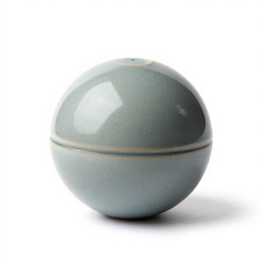 Roulette ball isolated on a white background