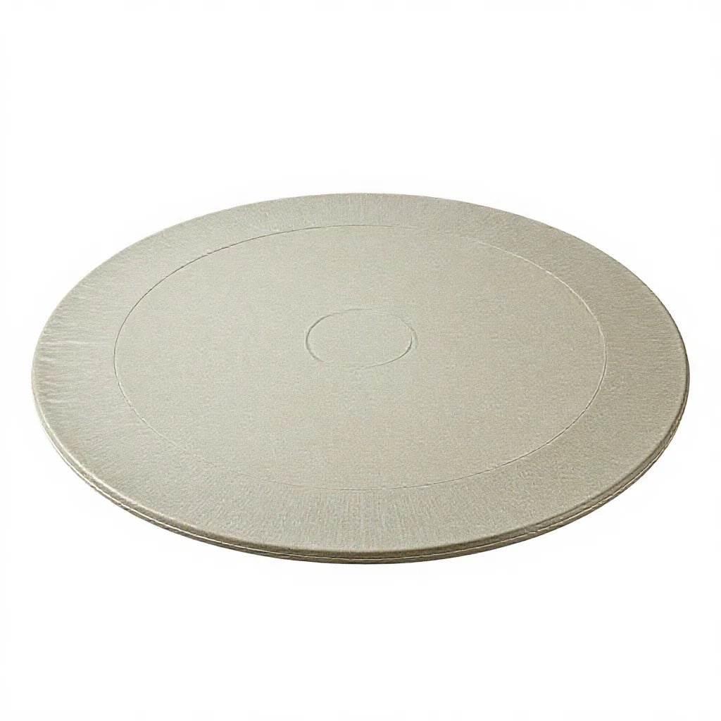 Wrestling mat isolated on a white background