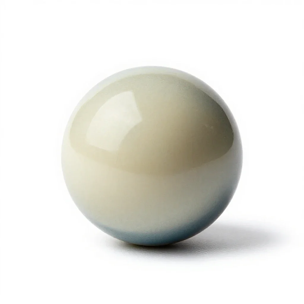 Object ball isolated on a white background