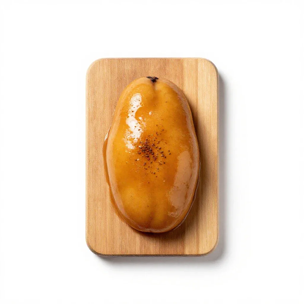 Baba au rhum isolated on a white background