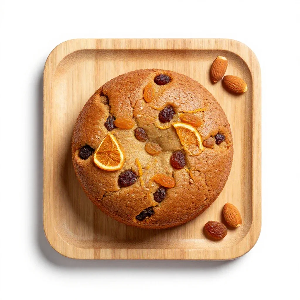 Babka isolated on a white background