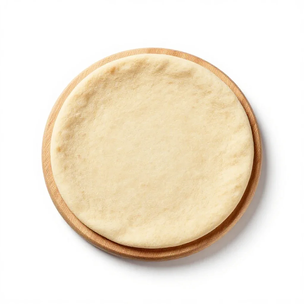 Bannock isolated on a white background