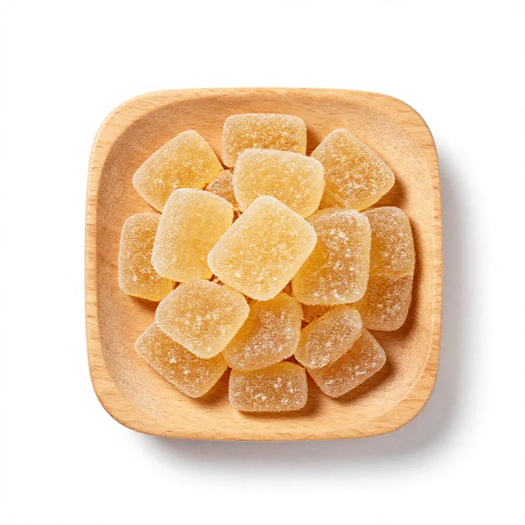 Barley-sugar isolated on a white background