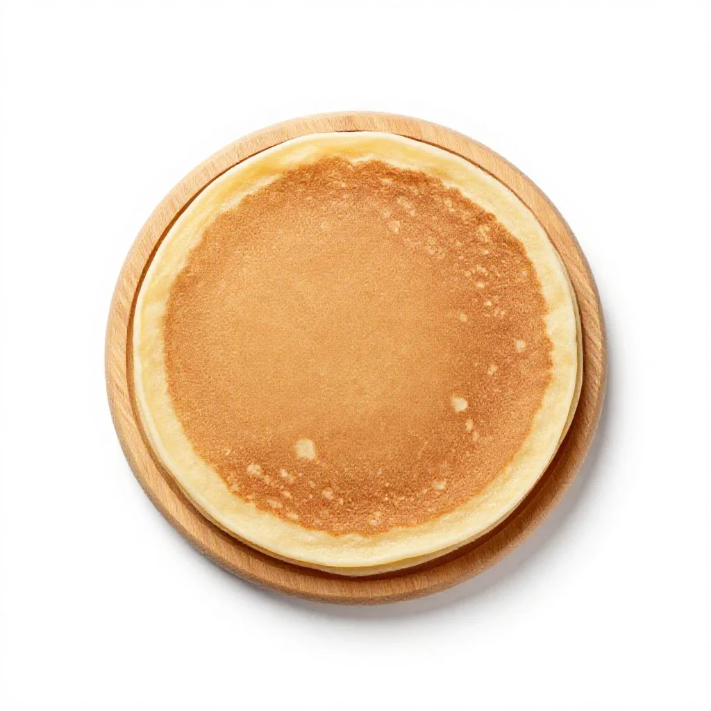 Blini isolated on a white background