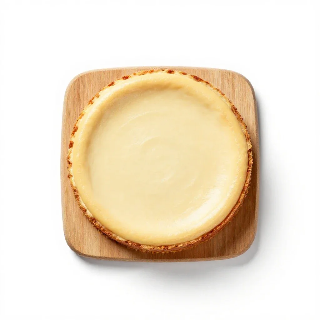 Cheesecake isolated on a white background