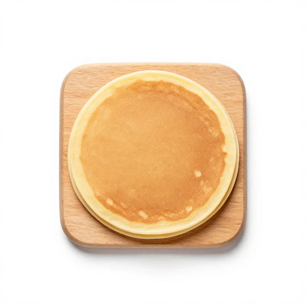 Crape isolated on a white background