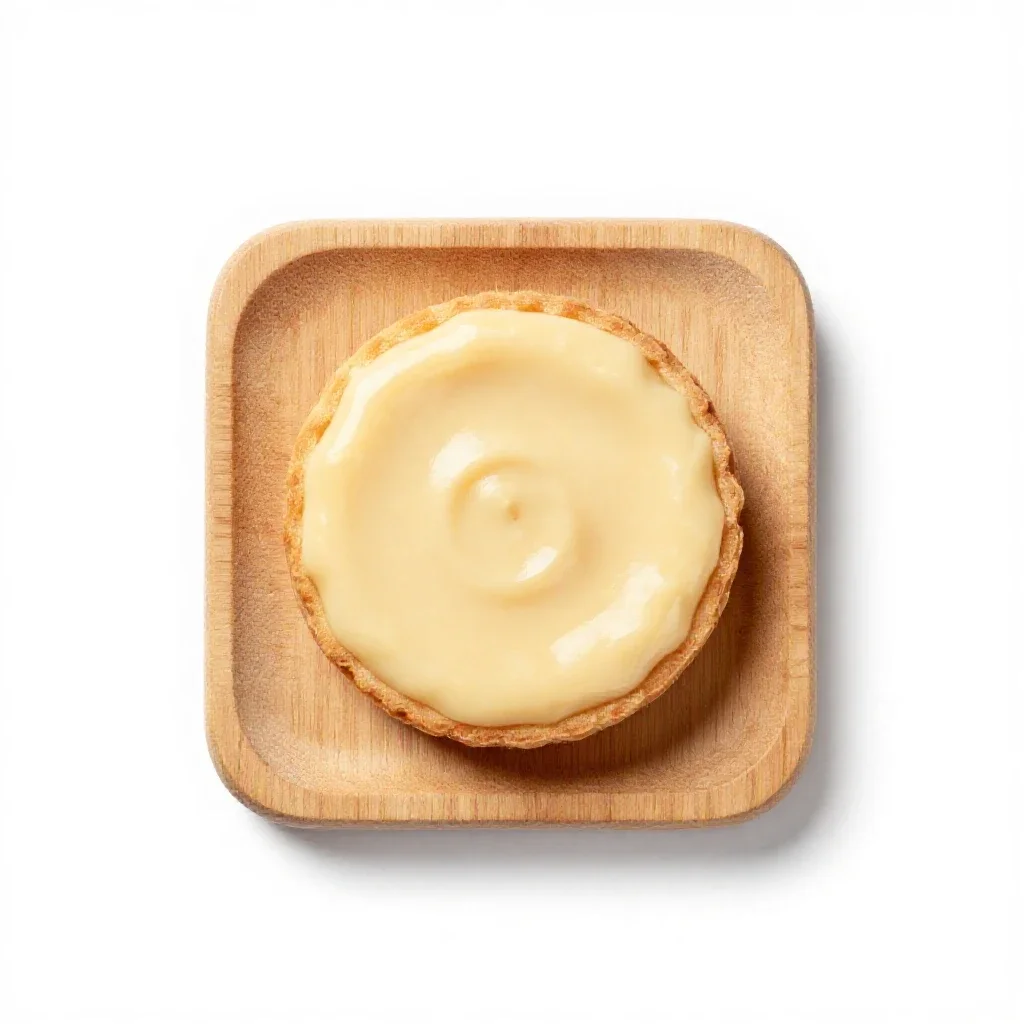 Frangipane isolated on a white background
