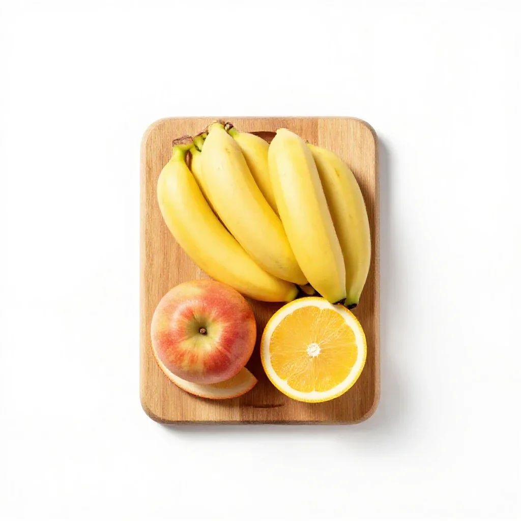 Fruit bar isolated on a white background